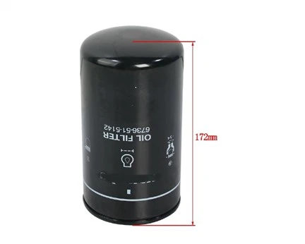 Filter motornog ulja 6735-51-5141 za DB33/6D102
